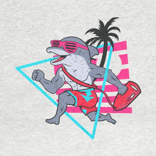 Baywatch dolphin by Deduder.store